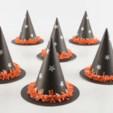 Festooning Witch Party Hats (x 6)