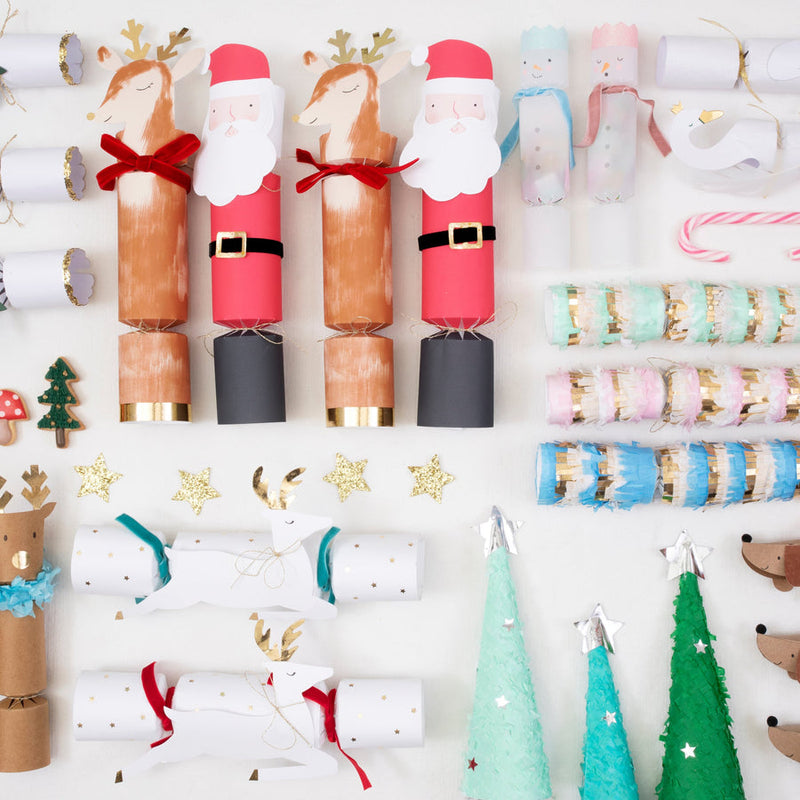 Christmas Character Large Crackers (x 6)