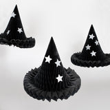 Hanging Honeycomb Witch Hat Decorations