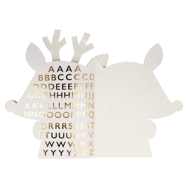 Reindeer Sticker Sketch Book