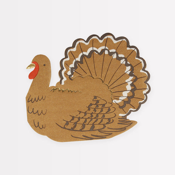 Turkey Napkins (x 16)