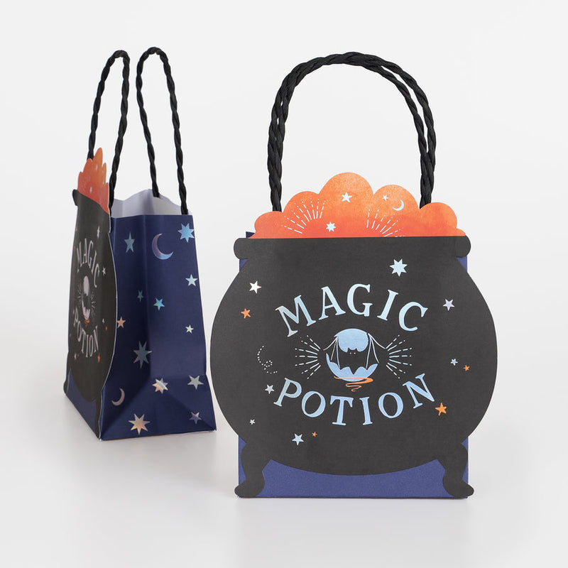 Making Magic Cauldron Party Bags (x 8)