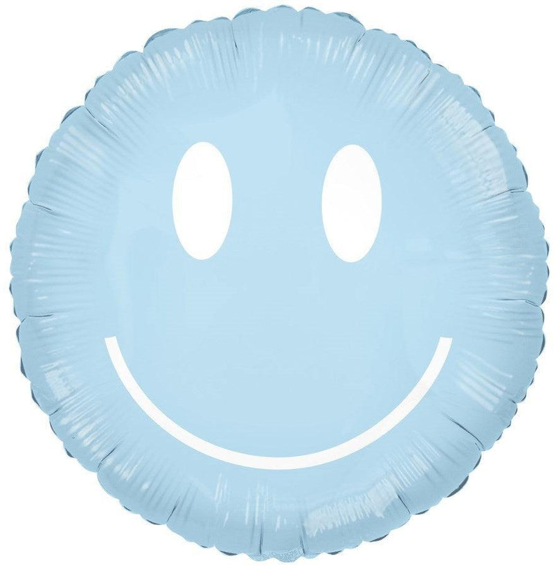 Tuftex 30in Friendly Smile Sea Glass Foil Balloon